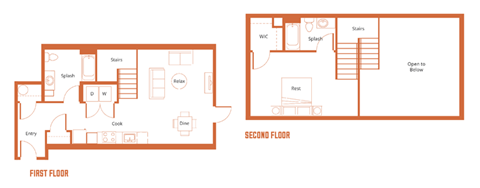 The Merc 2D Floor Plans - Tuxedo